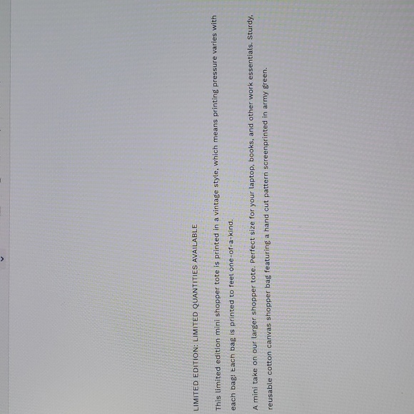 NEW Happy Dance Limited Edition Artemis Mini Shopper Tote - Picture 12 of 12